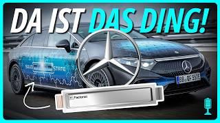  Mercedes SOLID-STATE-Akku mit Festkörper-Batteriezellen auf der Straße | E-Auto | Geladen-Podcast