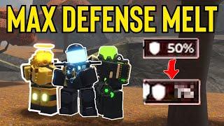 Maximum Defense Melt Possible! | Tower Defense Simulator (Roblox)