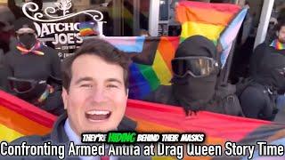 LMAO: Alex Stein TROLLS ANTIFA at 'Drag Queen Story Hour'