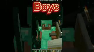 Girls Started house  vs boys Started house boys attitude #trending #minecraft #shorts#viralvideo