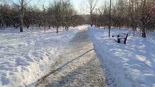 Видео без стабилизации зима