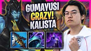 GUMAYUSI CRAZY GAME WITH KALISTA! - T1 Gumayusi Plays Kalista ADC vs Xayah! | Bootcamp 2024