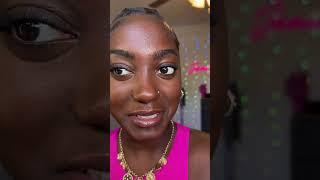 trying the hd skin face essentials palette (tan to deep) on dark skin  doing a full face with one