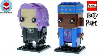 LEGO Brickheadz 40618 Kingsley Shacklebolt & Nymphadora Tonks - LEGO Speed Build Review