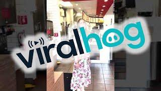 Lady Argues Over Mask Policy at Arby's || ViralHog