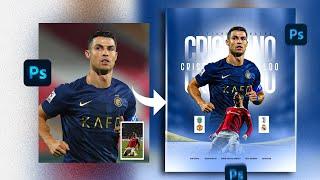 Photoshop Tutorial - Football Poster Design - Cristiano Ronaldo