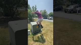 Jump to back 360 spin