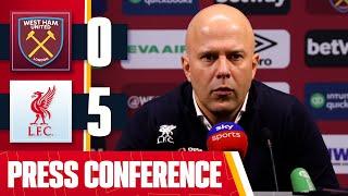 Arne Slot Post-Match Press Conference | West Ham 0-5 Liverpool