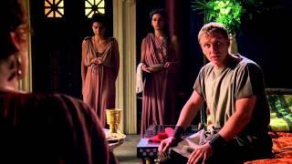 Rome Vorenus and Pullo at Atia's dinner HD