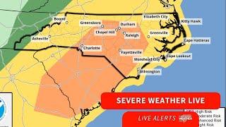 Tracking severe weather in the Carolinas: Live storm coverage