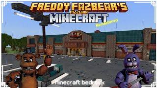 [FNAF 1] Freddy Fazbear's Pizza's Minecraft Bedrock map