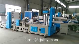 Good price 4 lines two colors printing napkin tissue paper making machine