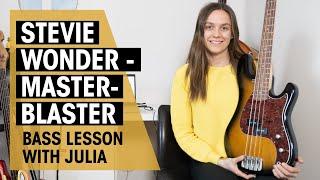 Stevie Wonder - Masterblaster | Julia Hofer | Bass Lesson | Thomann