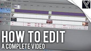 How To Edit A YouTube Video in 2 Minutes - Vegas Tutorial #16