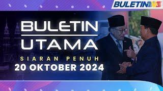 Malaysia-Indonesia Kukuh Kerjasama, Ikatan Persahabatan Dipertingkat | Buletin Utama,20 Oktober 2024