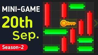 22 September Mini Game Key 100% Solved  Season 2 | Hamster Kombat Puzzle For Today September 22