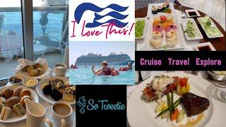 Everything We Ate In A Week On The Sky Princess Cruise Ship!