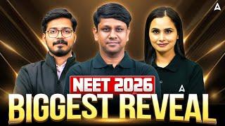 NEET 2026 Biggest Reveal by Team Vidya of Vidya NEET Adda247!