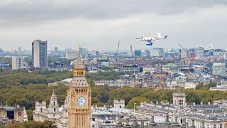 Drone delivery of blood samples between London hospitals 