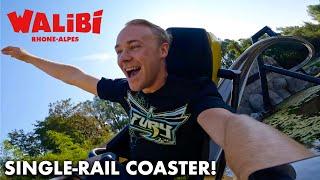 Ich TESTE den ERSTEN Single-Rail Coaster in EUROPA! | Mahuka Reaction | Walibi Rhône-Alpes 