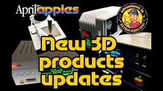 #AprilApples Updates on projects reviving classics: New Apple II Joystick, Floppy Emu, System Saver!