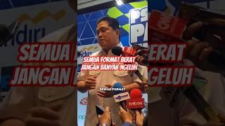 Pernyataan Lengkap Erick Thohir Singgung STY Karena Terlalu Banyak Mengeluh di Media