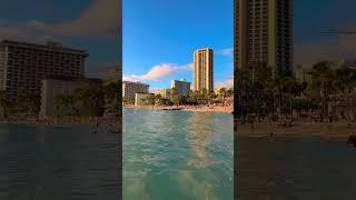 #waikiki #beach #sunnyday in #honolulu #hawaii #oahu #beachvibes #vacation #travel #destination