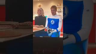 FIRST LOOK AT JOSEPH QUINN IN HIS FANTASTIC FOUR UNIFORM! #Shorts #D23 #FantasticFour #Marvel #MCU