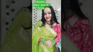  Meesho Saree Haul 320 Rs  Georgette/Bnarsi Silk Chickenkari / Jimmy Choo / Meesho Partywear Saree
