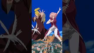 who is strongest #naruto #boruto #deidara