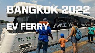 Thailand's First EV Ferry, Bangkok 4K Walk