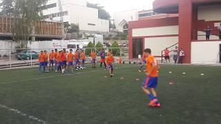 Entrenamiento fisico tecnico de futbol