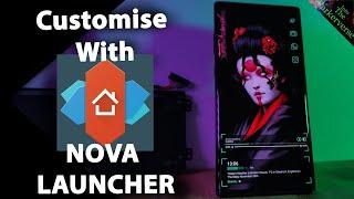 Customise your Phone with Nova Launcher - Quick Android Guide 2022 - (How to use nova)