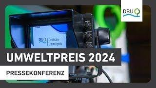 Pressekonferenz zur Verleihung des Deutschen Umweltpreises 2024