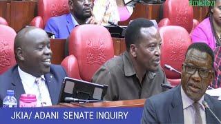 WATCH FULL DRAMA IN SENATE AFTR CS CHIRCHIR FAILED TO ANSWER TOUGGH QUESTION OVER JKIA ADANI DEAL!!