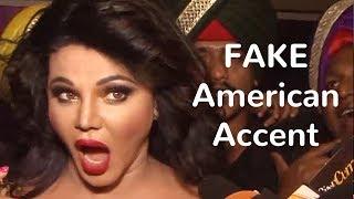 Rakhi Sawant's FAKE American Accent! | TV | Latestly