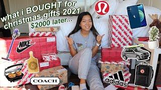 what i BOUGHT for christmas gifts 2021 | wrap presents with me!