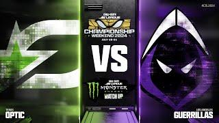 @OpTicTexas vs @LAGuerrillas | CDL Champs Monster Matchup | Winners Round 1