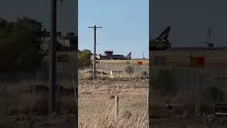 Amazing Takeoff by Qantas B737 8 at Melbourne #shorts #4k #aviation #airbusboeingaviation #australia