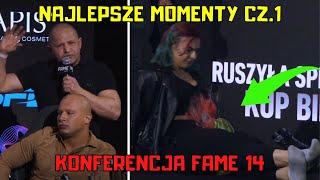 KONFERENCJA FAME MMA 14 NAJLEPSZE MOMENTY SKRÓT CZ. 1/3