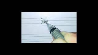 Name of Vandana write ️ in beautiful cursive style.||. Comment your name to write a name.