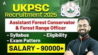 UKPSC New Vacancy 2025 | UKPSC Recruitment 2025 | UKPSC AFC/FRO Vacancy 2025