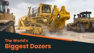 Witness the Titans of Earthmoving: the World's Biggest Dozers! | Al Marwan Machinery