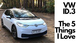 VW ID3 - the 5 things I Love about it - Volkswagen ID.3 1st Edition Review