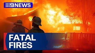 LA forest fires escalate to catastrophic conditions | 9 News Australia