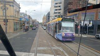 Driver's View Tram 72 St Kilda Rd to Glenferrie Rd