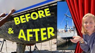 The BIG Reveal: 36 ft Sailboat Refit & TOTAL Transformation! (1500 hrs of Work in 15 Mins CSS Ep192)