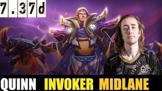  QUINN [INVOKER] MID 7.37D - DOTA 2 HIGHEST MMR MATCH#dota2  #dota2gameplay #quinn