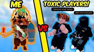 PVPING TRYHARD TOXIC PLAYERS in Roblox Jailbreak!