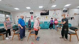 #85樂活#老人活動設計-傳球大賽#Elderly activity#高齢者活動デザイン#Diseño de actividades para personas mayores